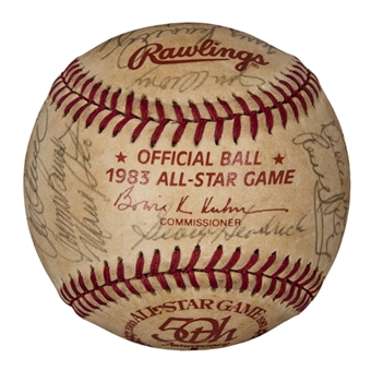 1983 National League All-Star Team Signed Baseball With 27 Signatures Including Smith, Bench & Carter (PSA/DNA)
